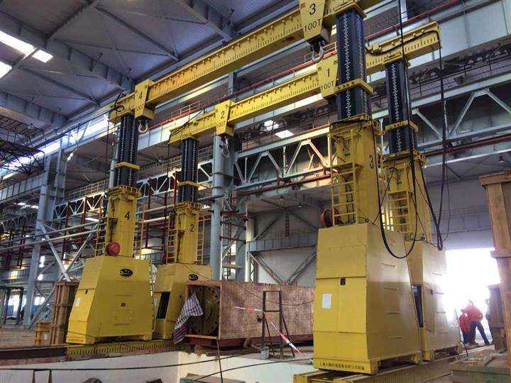如何用液壓龍門吊完成重型機(jī)械搬運(yùn)及定位安裝？
